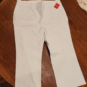 SPANX Women's Boot Cut Pants - White